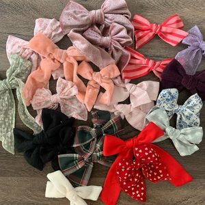 Little Poppy Bows bundle